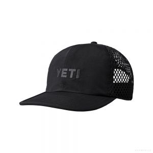 YETI LOGO LOW PROFILE PERFORMANCE HAT BLACK
