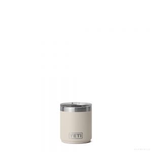 YETI RAMBLER 10 OZ CERAMIC LINING LOWBALL 2.0 WITH MAGSLIDER LID CAPE TAUPE