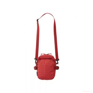  Gramicci RIPSTOP MINI SHOULDER BAG RIP-STOP RED #F