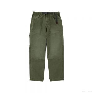 Gramicci MEN'S TAOS CANVAS PANT (MOSS)