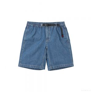 Gramicci MEN'S JAPANESE CHAMBRAY SHORT (BLUE)