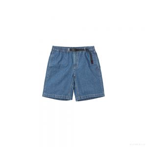 Gramicci MEN'S JAPANESE CHAMBRAY SHORT (BLUE)