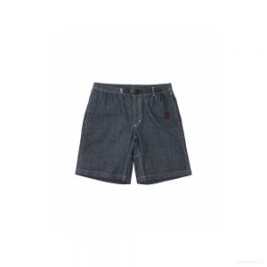 Gramicci MEN'S JAPANESE CHAMBRAY SHORT (NAVY)