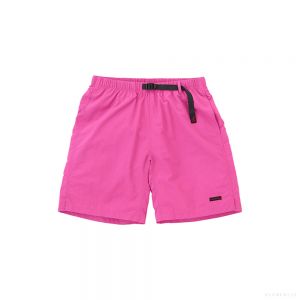 Gramicci MEN'S NYLON PACKABLE G-SHORT (PLUM)