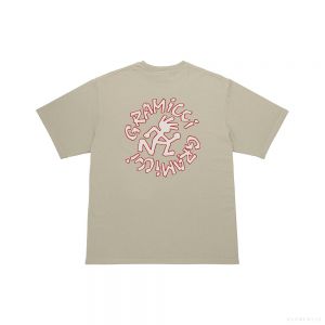 Gramicci UNISEX RUNNING MAN TEE (TEAL)