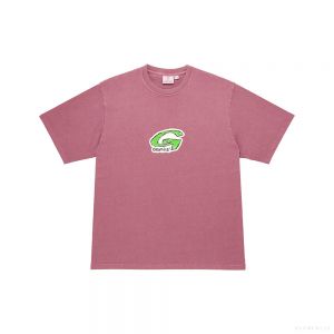 Gramicci UNISEX G-SCRIBBLE TEE PIGMENT DYED (RED PIGMENT)