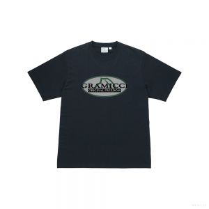 Gramicci UNISEX HALF DOME TEE (VINTAGE BLACK)