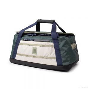 Topo Designs MOUNTAIN DUFFEL 40L FOREST/BONE WHITE