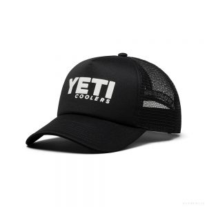 YETI COOLERS MID PRO FOAM TRUCKER HAT BLACK