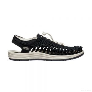 KEEN Men's UNEEK CANVAS (BLACK/BIRCH)