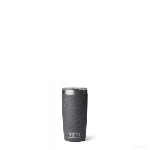  YETI RAMBLER 10 OZ TUMBLER BLACK STONE