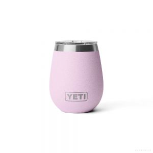  YETI RAMBLER 10 OZ WINE WITH MAGSLIDER LID TUMBLER CHERRY BLOSSOM