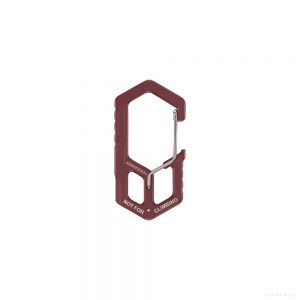 GERBER CARABINER KEYCHAIN TOOL - DRAB RED