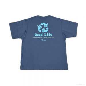 NANGA Men's ECO HYBRID TEE(GL PT) (NAVY)