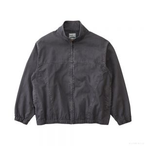Gramicci MEN'S TWILL-AROUND JACKET FOSSIL GREY PIGMENT