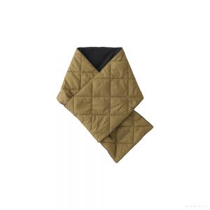 Gramicci THERMAL INSULATION QUILTED SCARF DEEP LAUREL #F