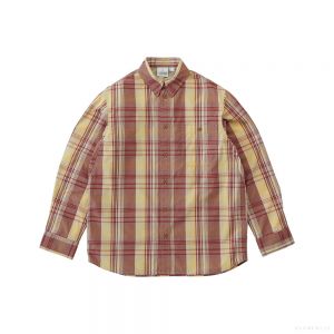 Gramicci MEN'S BROADCLOTH STANCE SHIRT MUSTARD