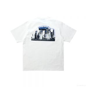  Gramicci UNISEX STONEHENGE TEE WHITE