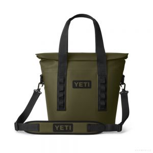 YETI HOPPER M15 TOTE SOFT COOLER OLIVE