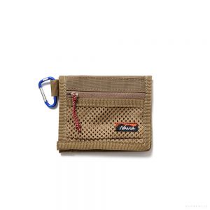 NANGA×SPEAKEASY COMPACT WALLET (COYOTE) #F