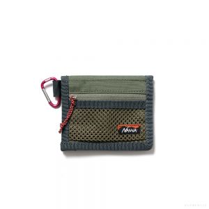 NANGA×SPEAKEASY COMPACT WALLET (KHAKI) #F