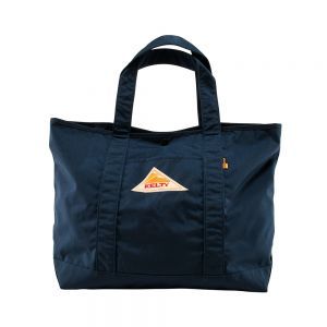 Navy nylon tote bag clearance