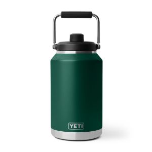  YETI RAMBLER ONE GALLON JUG BLACK FOREST GREEN