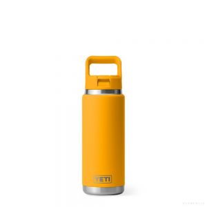  YETI RAMBLER 26 OZ BOTTLE WITH STRAW CAP BEEKEEPER