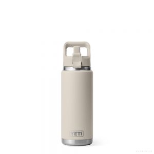  YETI RAMBLER 26 OZ BOTTLE WITH STRAW CAP CAPE TAUPE