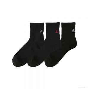 Gramicci SX-M05 BASIC SHORT SOCKS B #25-27CM