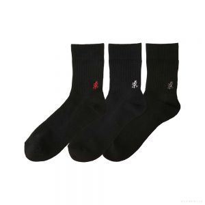 Gramicci SX-M06 BASIC CREW SOCKS B #25-27CM
