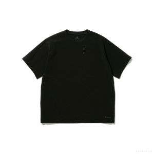 Snow Peak BREATHABLE QUICK DRY T-SHIRT (BLACK)