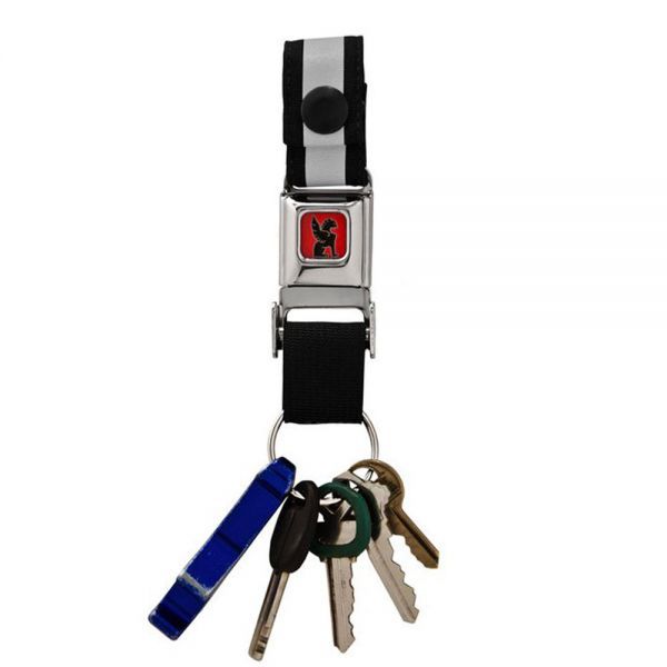 Mini cheap buckle keychain
