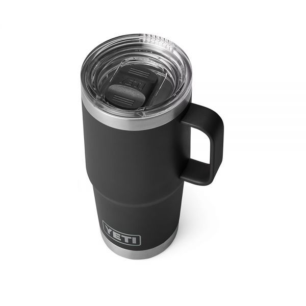 Yeti RAMBLER 20 OZ TRAVEL MUG BLACK