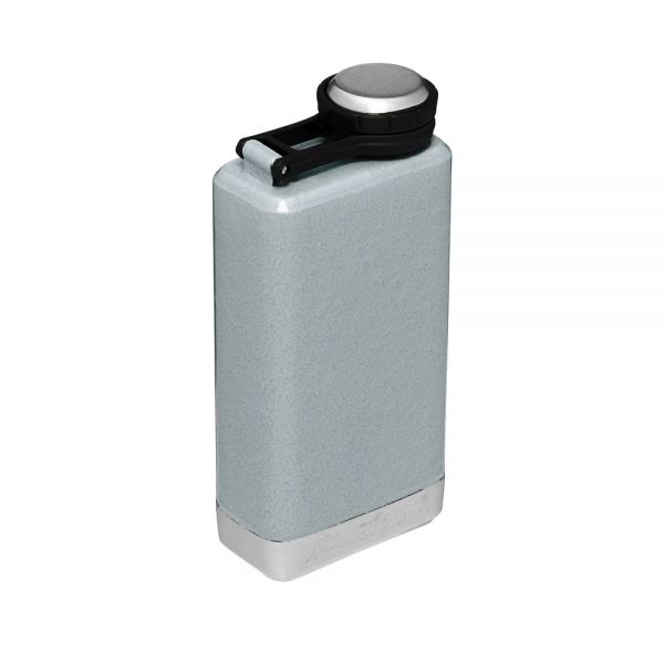 Stanley MILESTONE STAINLESS STEAL FLASK 5 OZ HAMMERTONE SILVER