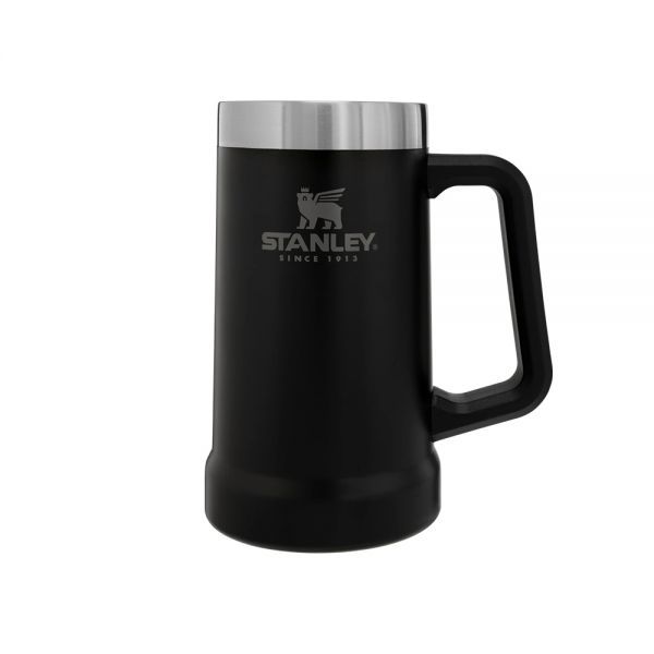 Stanley 24 oz. Adventure Big Grip Beer Stein, Matte Black