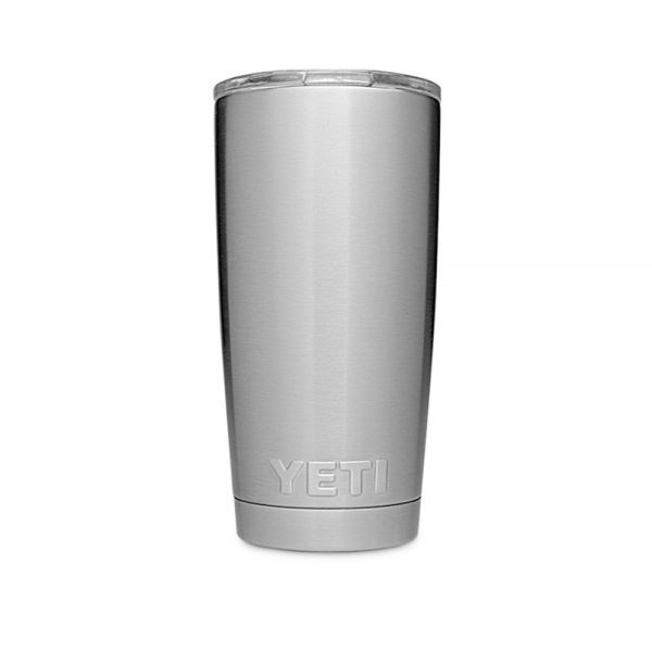 YETI Rambler 20-fl oz Stainless Steel Tumbler with MagSlider Lid, White at