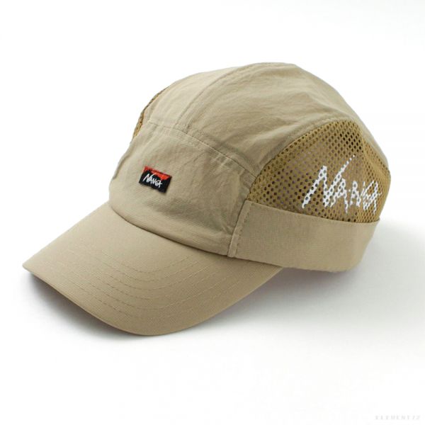 NANGA AIR CLOTH MESH JET CAP (BEIGE) #F