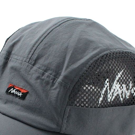 NANGA AIR CLOTH MESH JET CAP (GREY) #F
