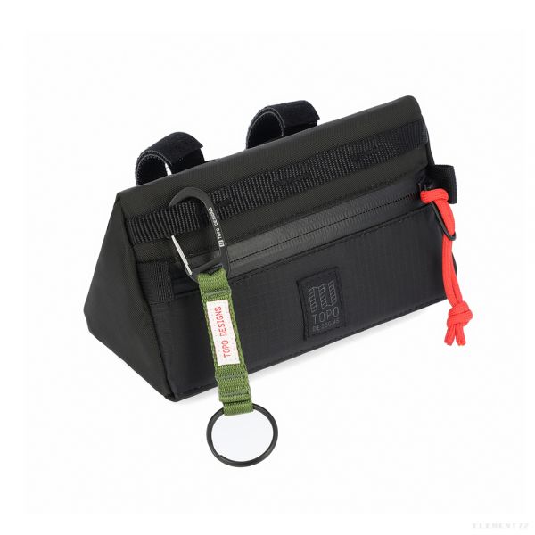 Topo Designs BIKE BAG MINI MOUNTAIN BLACK BLACK
