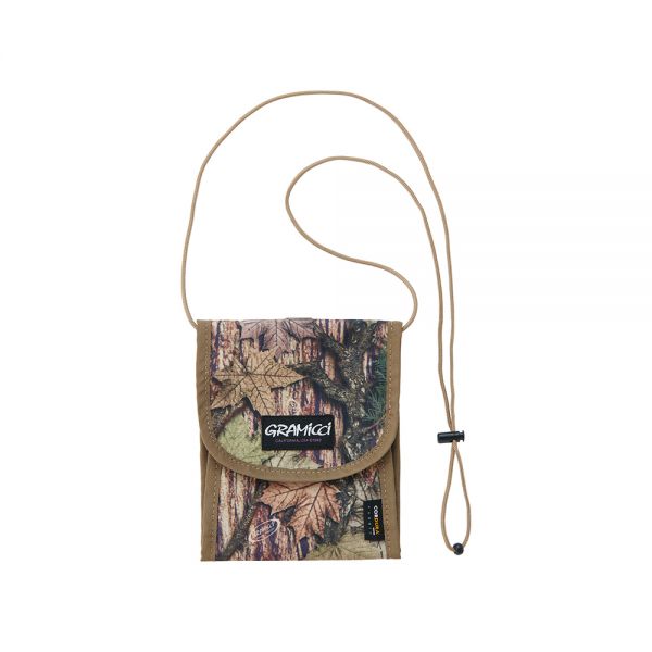 Gramicci UNISEX CORDURA NECK POUCH LEAF CAMO F
