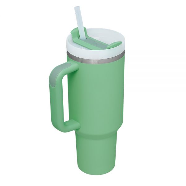 Tumbler With Handle Lid And Straw Large Capacity Stainless - Temu