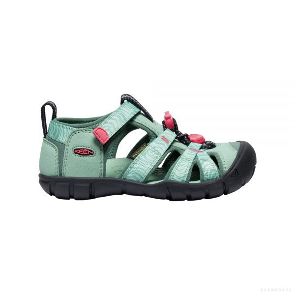 KEEN Kids SEACAMP II CNX GRANITE GREEN CAYENNE