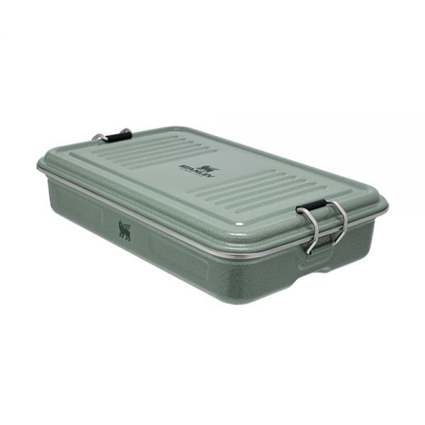 Stanley Classic Lunch Box With Thermos green Metal 7 QT/1.1 qt Bottle Retro