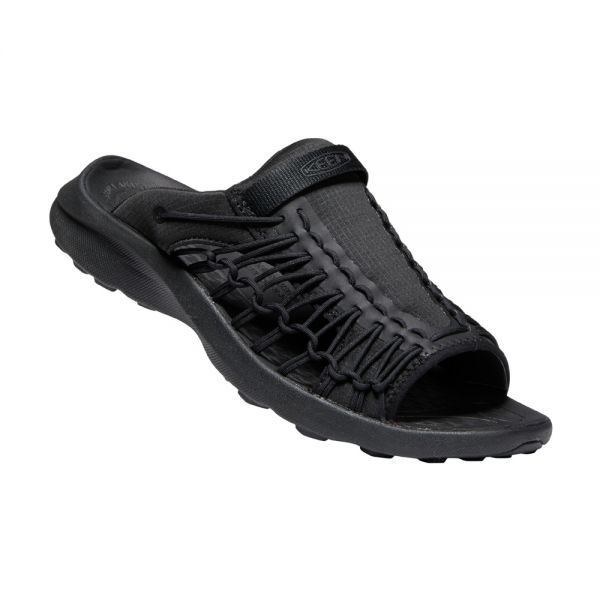 KEEN Men s UNEEK SNK SLIDE BLACK BLACK