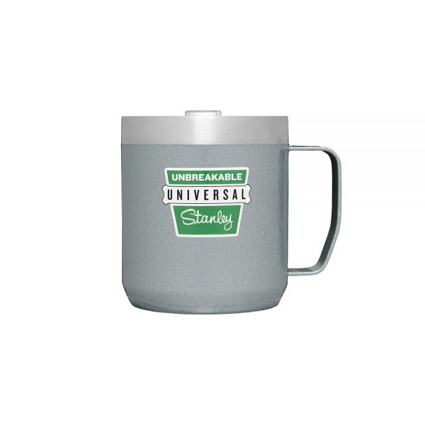 Stanley 24 Oz Stay Hot Camp Mug in Hammertone Silver