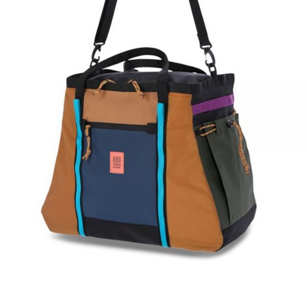 Topo Designs MOUNTAIN GEAR BAG KHAKI POND BLUE