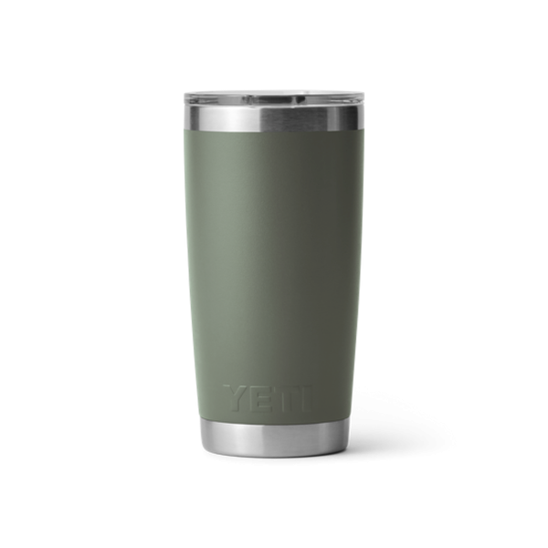 YETI RAMBLER 20 OZ TUMBLER CAMP GREEN