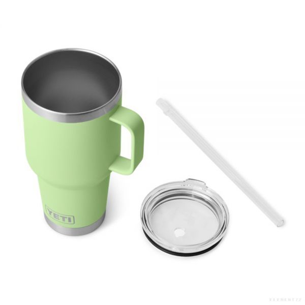 YETI RAMBLER 35 OZ MUG WITH STRAW LID KEY LIME