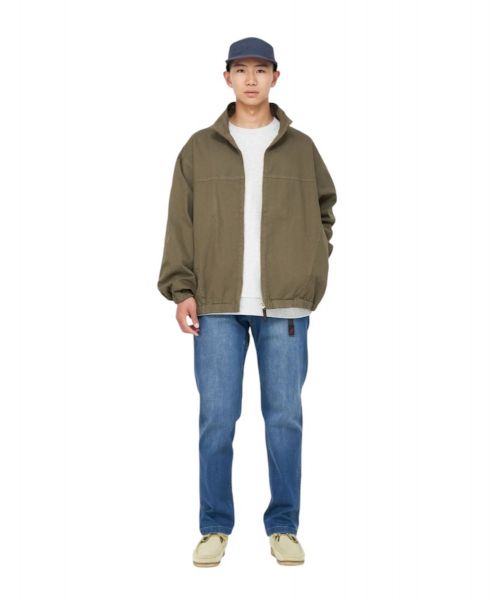 Olive twill jacket best sale
